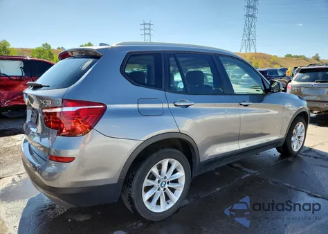 2015 BMW X3 xDrive28I from USA, damaged, VIN 5UXWX9C51F0D62673